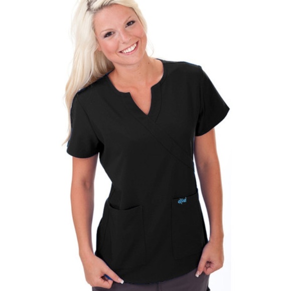 Excel 4 Way Stretch Scrub Top - Picture 1 of 5